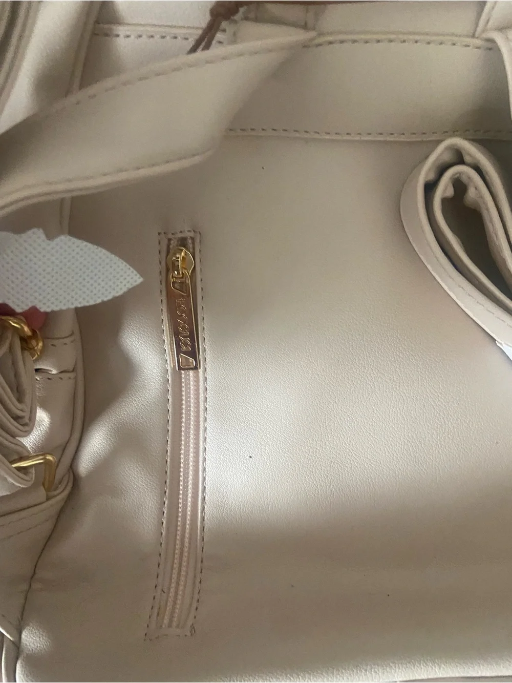 ECOSUSI pale pink Mini Bow Accent Backpack with wallet . New with tags!
